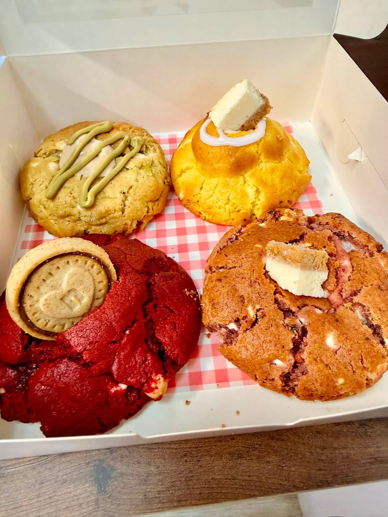 Caja de galletas artesanales lista para regalar