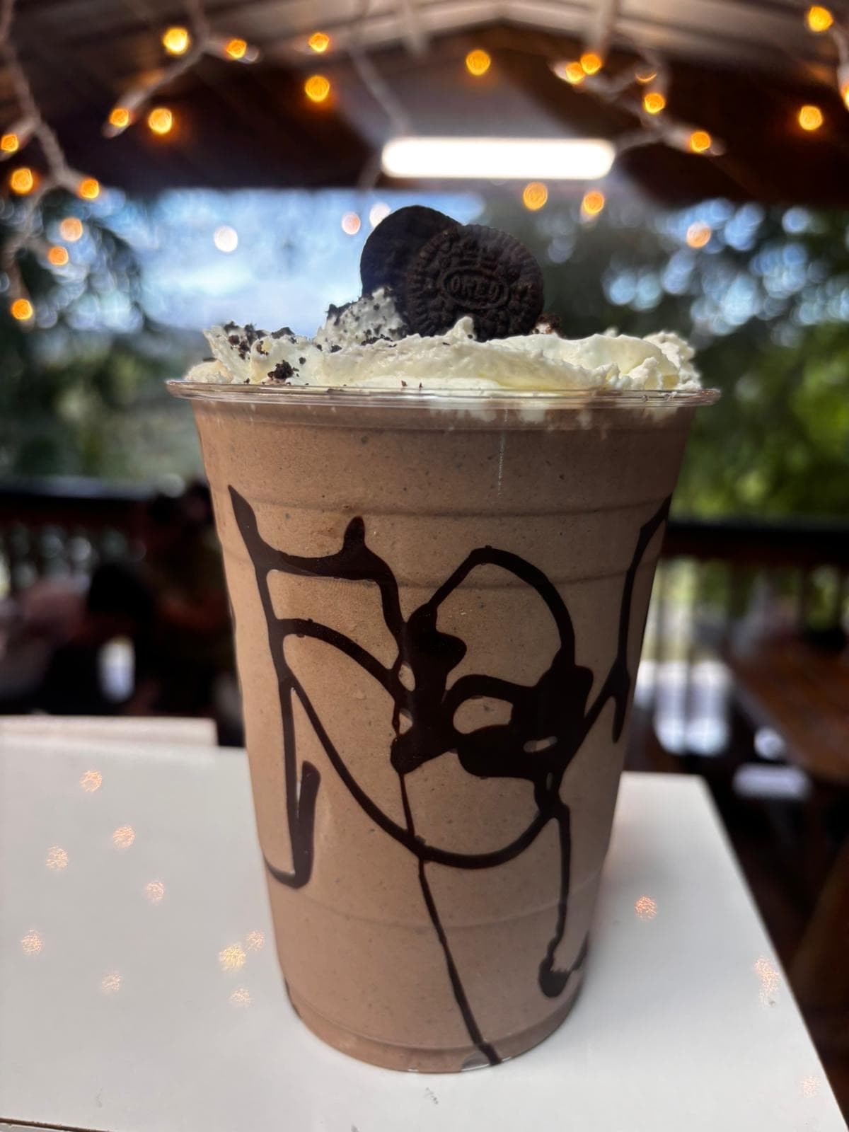 Frappe de chocolate de El Mesón Azucarado