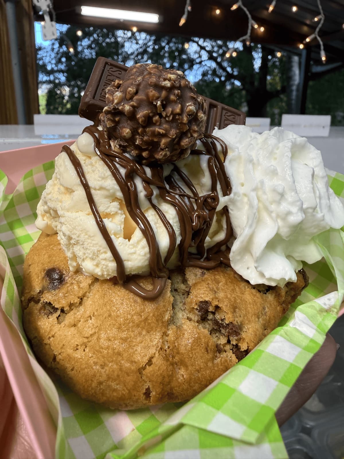 Galleta de mantecado con Ferrero de El Mesón Azucarado