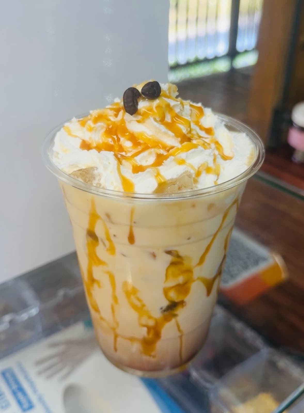Smoothie dulce preparado por El Mesón Azucarado